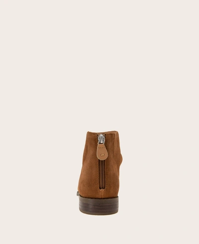 Gentle Souls Emma Suede Zip Bootie In Multicolor