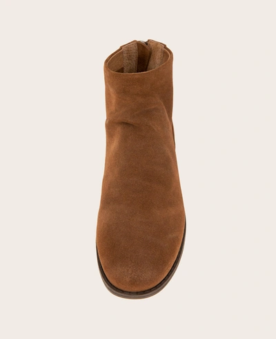 Gentle Souls Emma Suede Zip Bootie In Multicolor