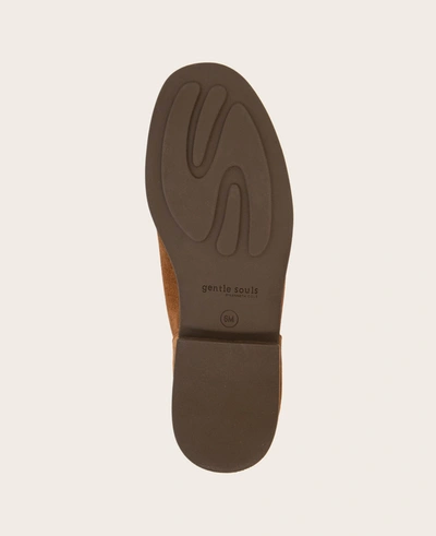 Gentle Souls Emma Suede Zip Bootie In Multicolor