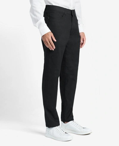 Shop Kenneth Cole The 5-pocket Stretch Pant With Flex Waistband In Black