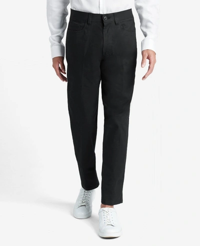 Shop Kenneth Cole The 5-pocket Stretch Pant With Flex Waistband In Black