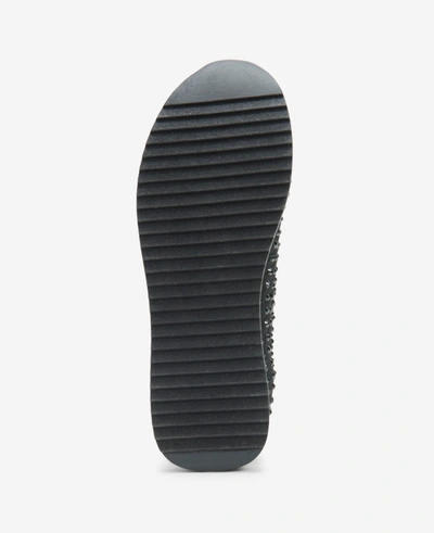 Reaction Kenneth Cole Cameron Jewel Jogger Slip-on Sneaker In Black