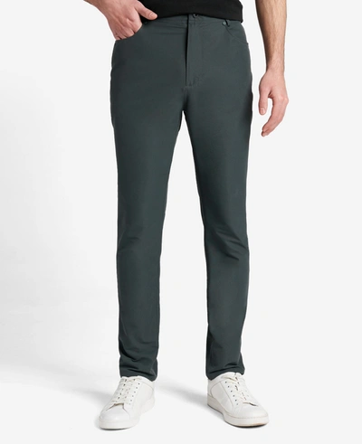 Kenneth Cole Original Slim 5-pocket Pant In Grey