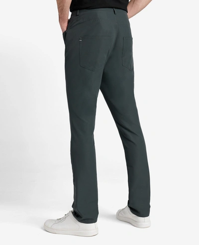 Kenneth Cole Original Slim 5-pocket Pant In Grey