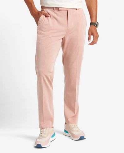 Shop Kenneth Cole Stretch Slim-fit Nested Suit In Coral