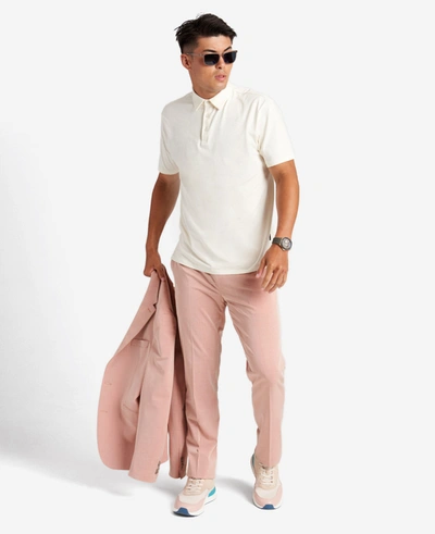Kenneth Cole Stretch Slim Fit Nested Suit In Coral