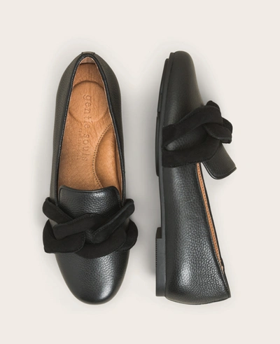 Gentle Souls Women's Eugene Chain Embellished Loafer Flats In Black