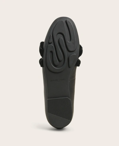 Shop Gentle Souls Eugene Leather Chain Detail Loafer Flat In Black