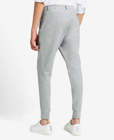 Kenneth Cole Tailored Stretch Joggers Pant In Heather,grey