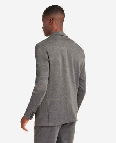 Kenneth Cole Knit Tailored Jacket In Black