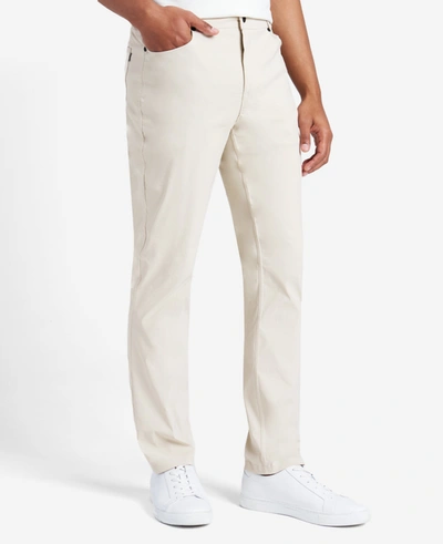Shop Kenneth Cole The Flex 5-pocket Pant In Off White