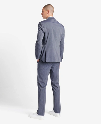 Shop Kenneth Cole Slim-fit Suit In Blue