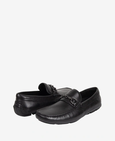 Kenneth Cole Theme Bit Detail Driver In Black