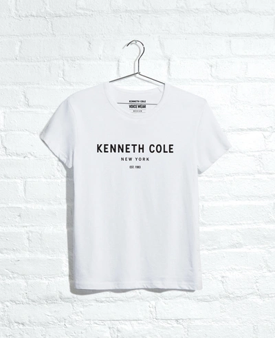 Shop Kenneth Cole Site Exclusive! 1983 Logo T-shirt In White