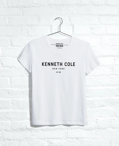 Kenneth Cole Site Exclusive! 1983 Logo T-shirt In White