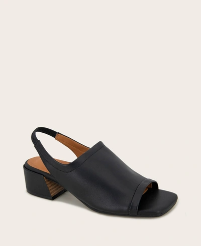 Gentle Souls Penny Block Heel Slingback Sandal In Black
