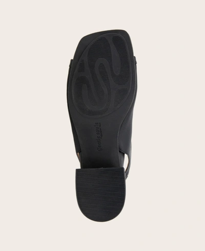 Gentle Souls Penny Block Heel Slingback Sandal In Black