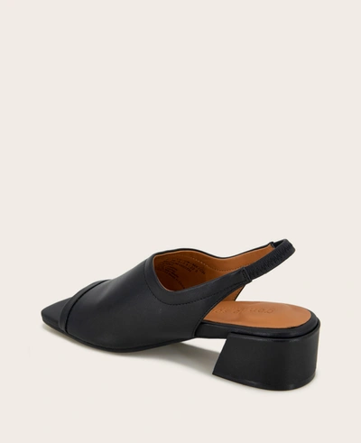 Gentle Souls Penny Block Heel Slingback Sandal In Black