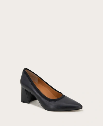 Gentle Souls Dionne Leather Heel In Black