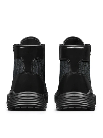 Shop Dior Christian  Men  Combat Ankle Boot In Black