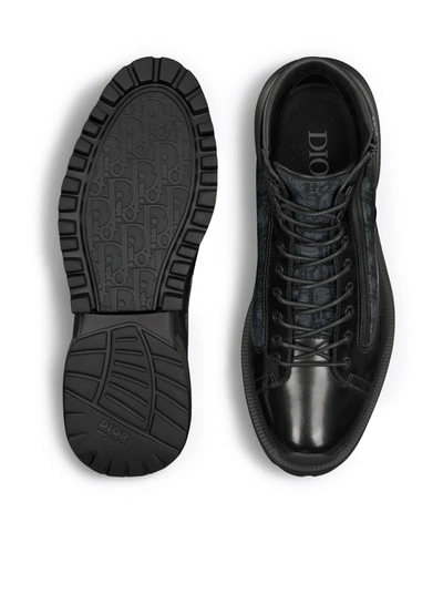 Shop Dior Christian  Men  Combat Ankle Boot In Black