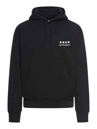Shop Givenchy Hoodies Sweatshirt In Black