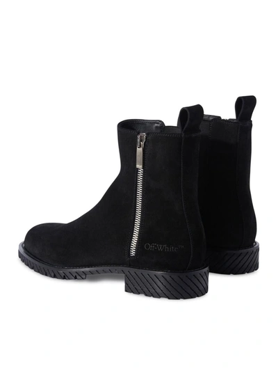 Shop Off-white Boots Shoes In Black
