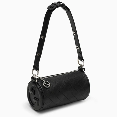 Shop Gucci Blondie Mini Bag Black Leather Women