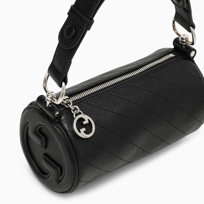 Shop Gucci Blondie Mini Bag Black Leather Women