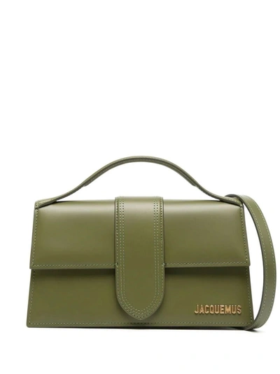 Shop Jacquemus Women Le Grand Bambino Crossbody Bag In Brown