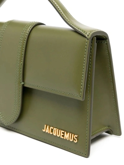 Shop Jacquemus Women Le Grand Bambino Crossbody Bag In Brown