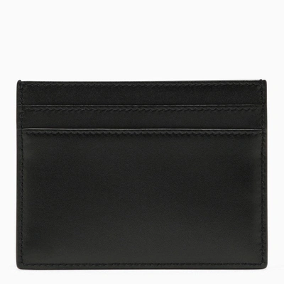 Shop Saint Laurent Black Leather Card Holder Men