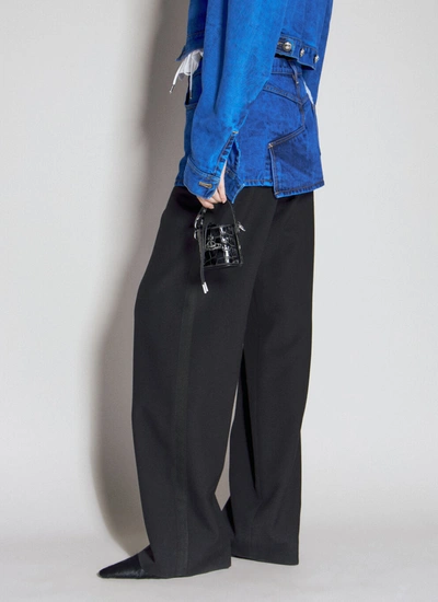 Shop Vivienne Westwood Women Mini Daisy Shoulder Bag In Black