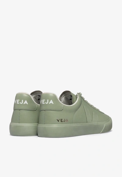 Shop Veja Campo Low-top Sneakers In Khaki