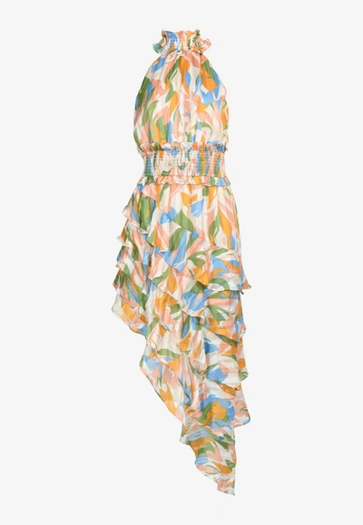 Shop Elliatt Charlatan Sleeveless Midi Dress In Multicolor