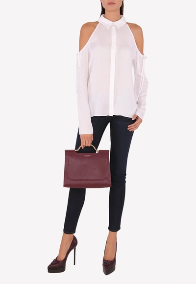 Cushnie Et Ochs Cold-shoulder Blouse In White