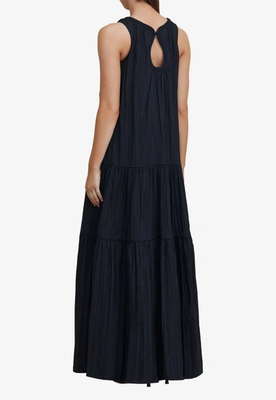 Shop Acler Conara Sleeveless Maxi Dress In Black