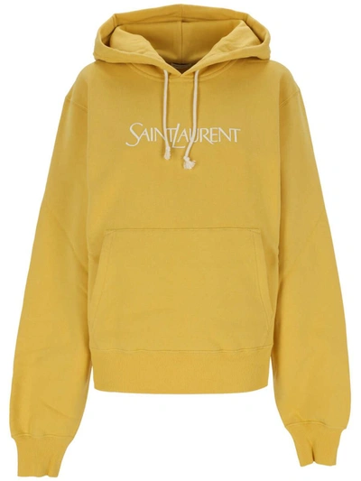 Shop Saint Laurent Sweaters In Naturel