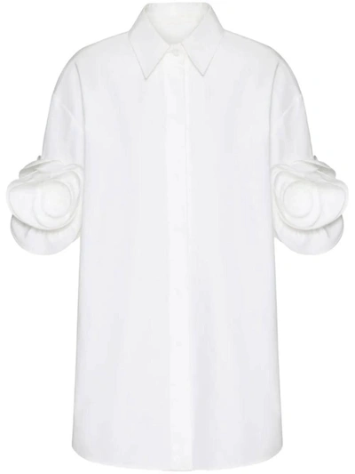 Shop Valentino Pap Shirts In White