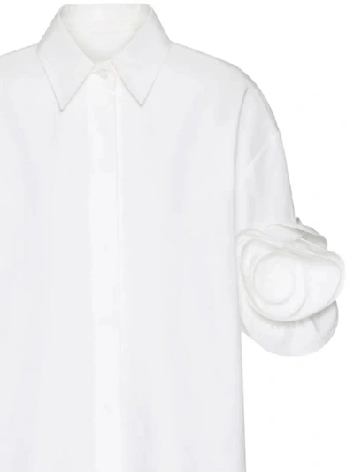 Shop Valentino Pap Shirts In White