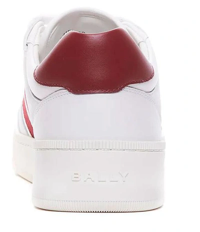 Shop Bally Sneakers In Red