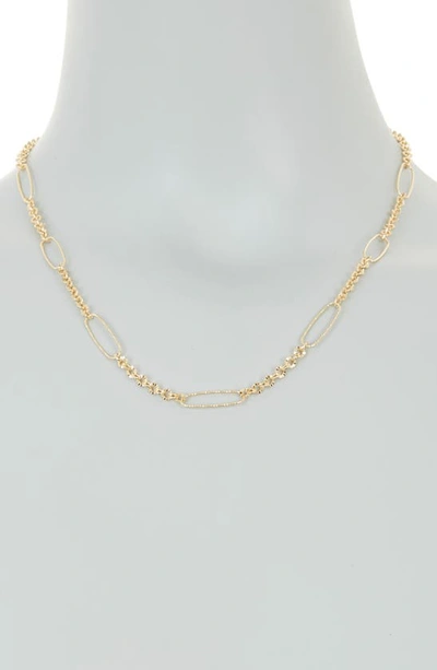 Shop Nordstrom Rack Mix Chain Necklace In Gold