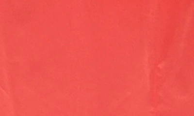Ranee's Embellished One-shoulder Long Sleeve Cover-up Dress In Red