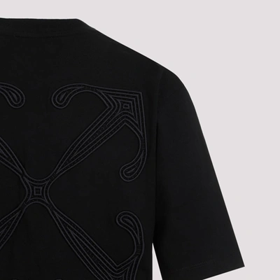 Shop Off-white Embr Arrow Basic T-shirt Tshirt In Black
