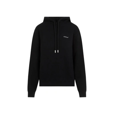 Shop Off-white Xray Arrow Reg Hoodie Sweatshirt In Black