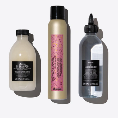 Shop Davines Love Your Shine Set