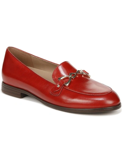 Shop Naturalizer Gala Womens Leather Sip On Loafers In Red