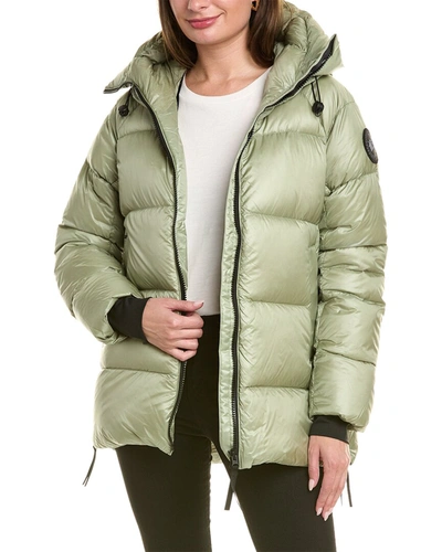 Shop Canada Goose Cypress Puffer Jacket In Green