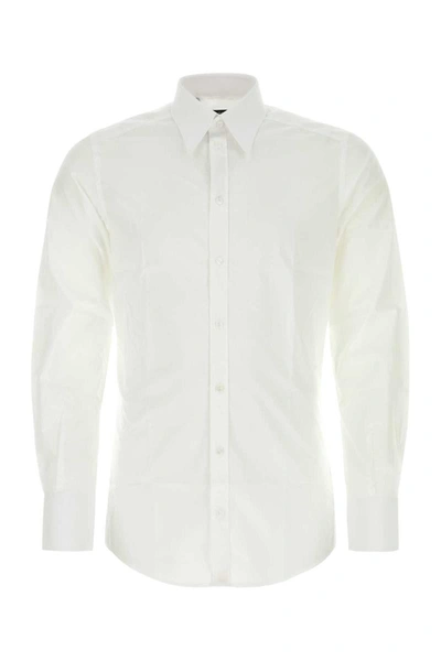 Shop Dolce & Gabbana Shirts In White