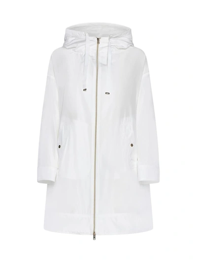 Herno New Techno Waterproof Jacket In White